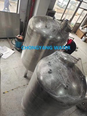 خزان المياه النقية الفولاذ المقاوم للصدأ 304 316 فولاذ خزان المياه مطهر