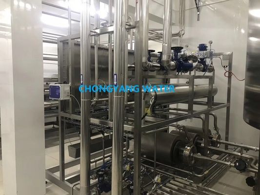 SS304 316L أنظمة تنقية المياه الصيدلانية محطة معالجة 100CFU/Ml