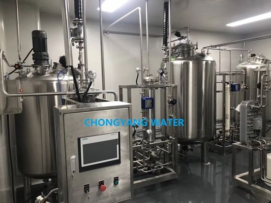 SS304 316L أنظمة تنقية المياه الصيدلانية محطة معالجة 100CFU/Ml