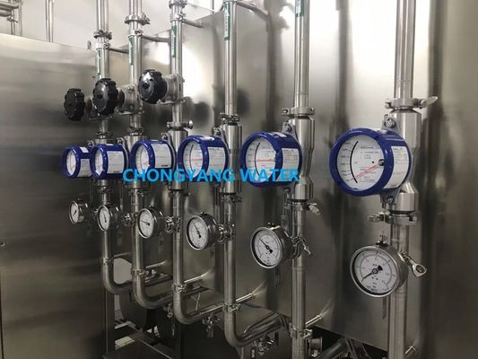 SS304 316L أنظمة تنقية المياه الصيدلانية محطة معالجة 100CFU/Ml