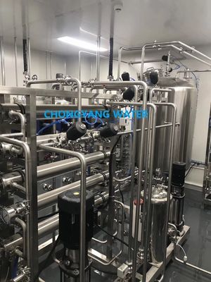 SS304 SS316 Uv Purification Pharma نظام تصفية المياه النقية لسلع الدم