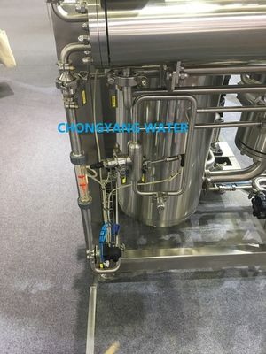 مبادل حراري فائق النقاء محطة معالجة مياه الصرف الصحي الصيدلانية مصباح الأشعة فوق البنفسجية التناضح العكسي التبادل الأيوني