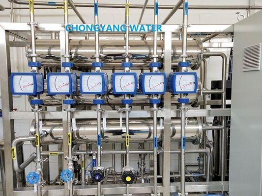 مصنع تصفية المياه للنظام المائي الصناعي Ro Pharma مع تصفية المرشح