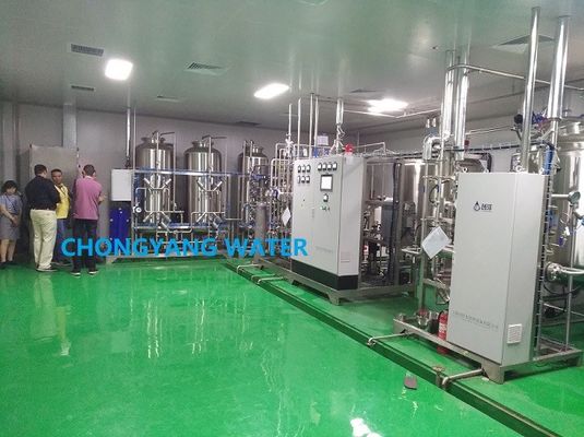 محطة معالجة المياه منزوعة الأيونات CEDI نظام تصفية المياه RO في الصناعة الدوائية