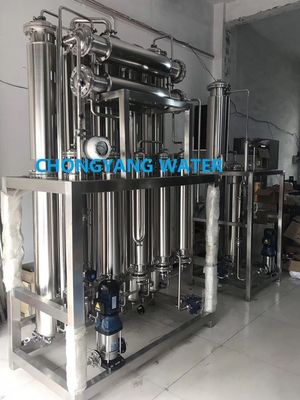 وحدة تقطير المياه الثابتة ISO GMP متعددة الأعمدة لحقن الماء