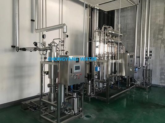 SS316L متعدد الأعمدة مصنع التقطير أربعة آثار آلة صنع الماء المقطر لكاشف التشخيص في المختبر