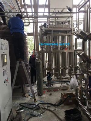 معدات المياه المقطرة متعددة التأثير الدوائية WFI Ro آلة غسيل الكلى