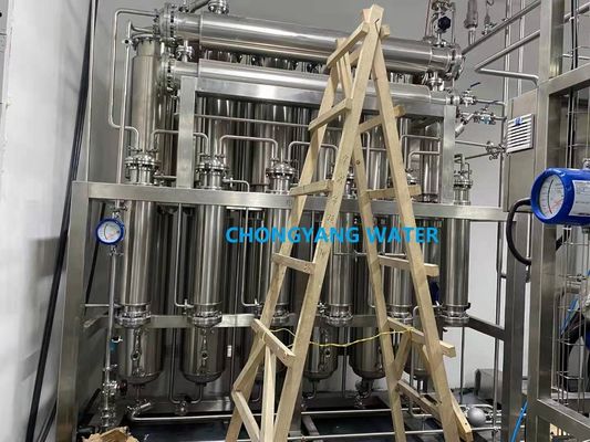 محطة تقطير البخار متعددة الأعمدة آلة المياه المقطرة الصناعية