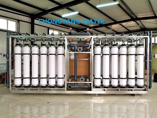 معدات الترشيح الفائق الأوتوماتيكية معقم الأشعة فوق البنفسجية أنظمة الترشيح الفائق للمياه العذبة