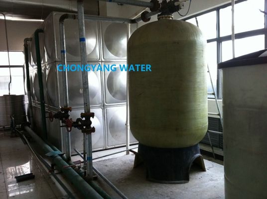 نظام معالجة المياه الغذائية للكازن من الفولاذ الكربوني مع مضخة CNP Grundfos