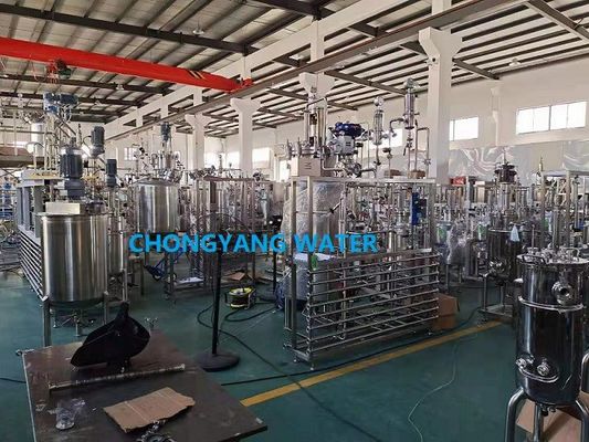 SS Cip Solution خزان المياه يغسل نظام Cip الآلي لمصنع الجعة في صناعة الأغذية