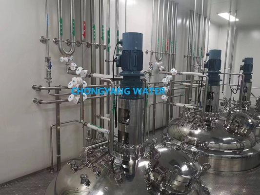نظام CIP التلقائي نظيفة في المكان نظام لمعالجة الأغذية SS316 SS304