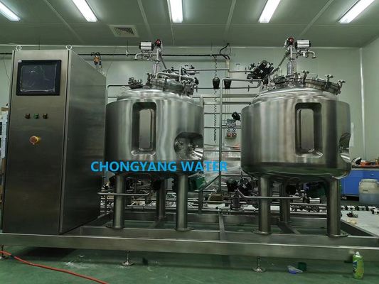 نظام CIP التلقائي نظيفة في المكان نظام لمعالجة الأغذية SS316 SS304