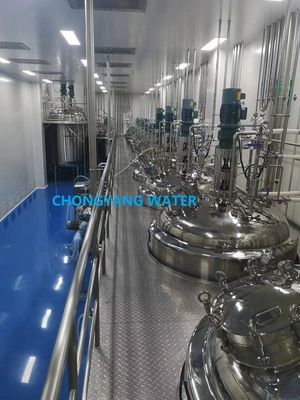 نظام CIP التلقائي نظيفة في المكان نظام لمعالجة الأغذية SS316 SS304