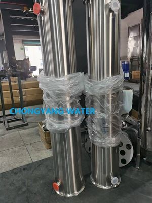8040 4040 الفولاذ المقاوم للصدأ غشاء RO الإسكان أوعية الضغط SS لمحطة المياه RO