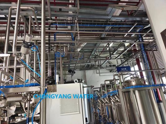 PW WFI حلقة نظام توزيع المياه المطهرة نظام تخزين المياه الصيدلانية وتوزيعها