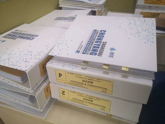SS316L نظام المياه المطهرة للصيدلة FDA USP cGMP معيار GMP
