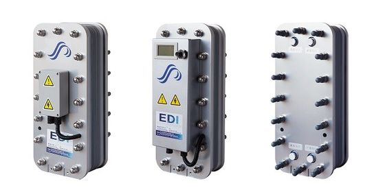 0.25T ، 0.5T / H وحدة EDI الصناعية لنظام محطة تنقية المياه