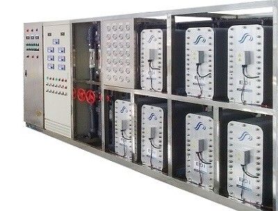 مجموعة كاملة من وحدات EDI / نظام محطة تنقية المياه 1T وحدة التأين الكهربائي