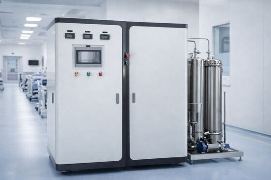 RO EDI Medical Water Purification Systems تكنولوجيا تنقية المياه للطب 100LPH