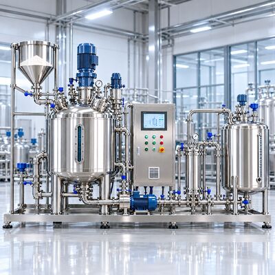 800L Powder Dissolving Mixing System with High Shear Mixer and SS316L Tank