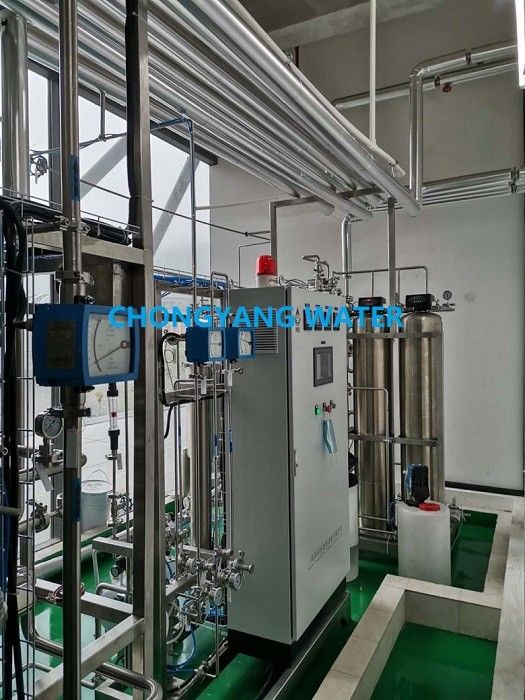 Ss304316 أنظمة تنقية المياه الطبية مع معالجة المياه بوحدة معالجة المياه RO Uv System Edi